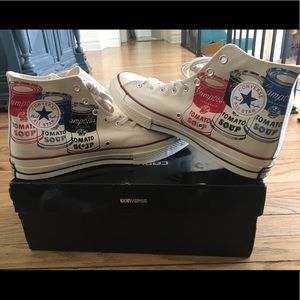 BRAND NEW ANDY WARHOL CONVERSE 